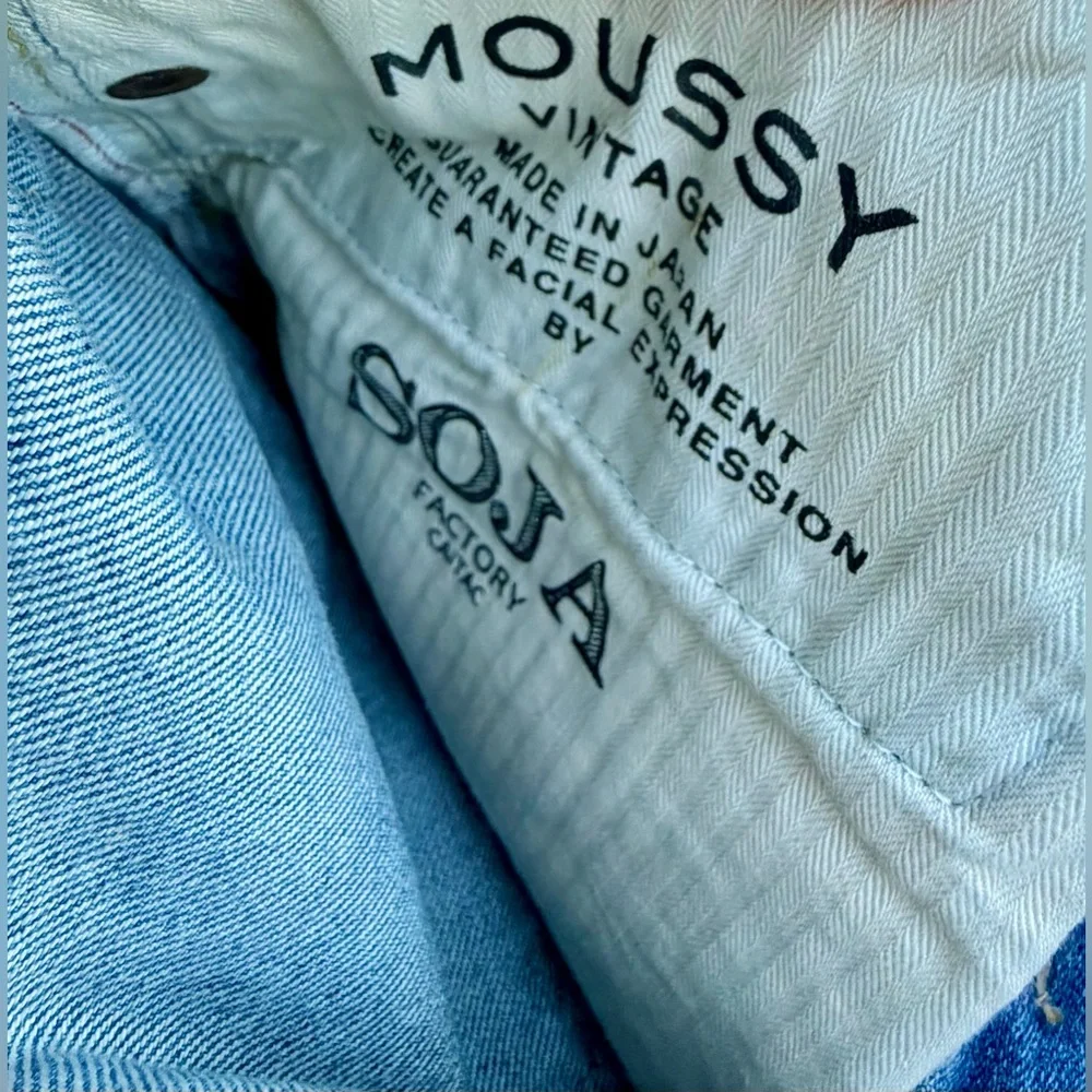 Moussy Vintage NEW with tags Women's Cloverhill Round Jeans. Size 24 - Picture 13 of 15